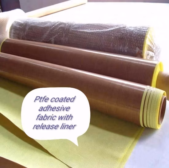 Ruban en fibre de verre PTFE utilisé avec du tissu haute température